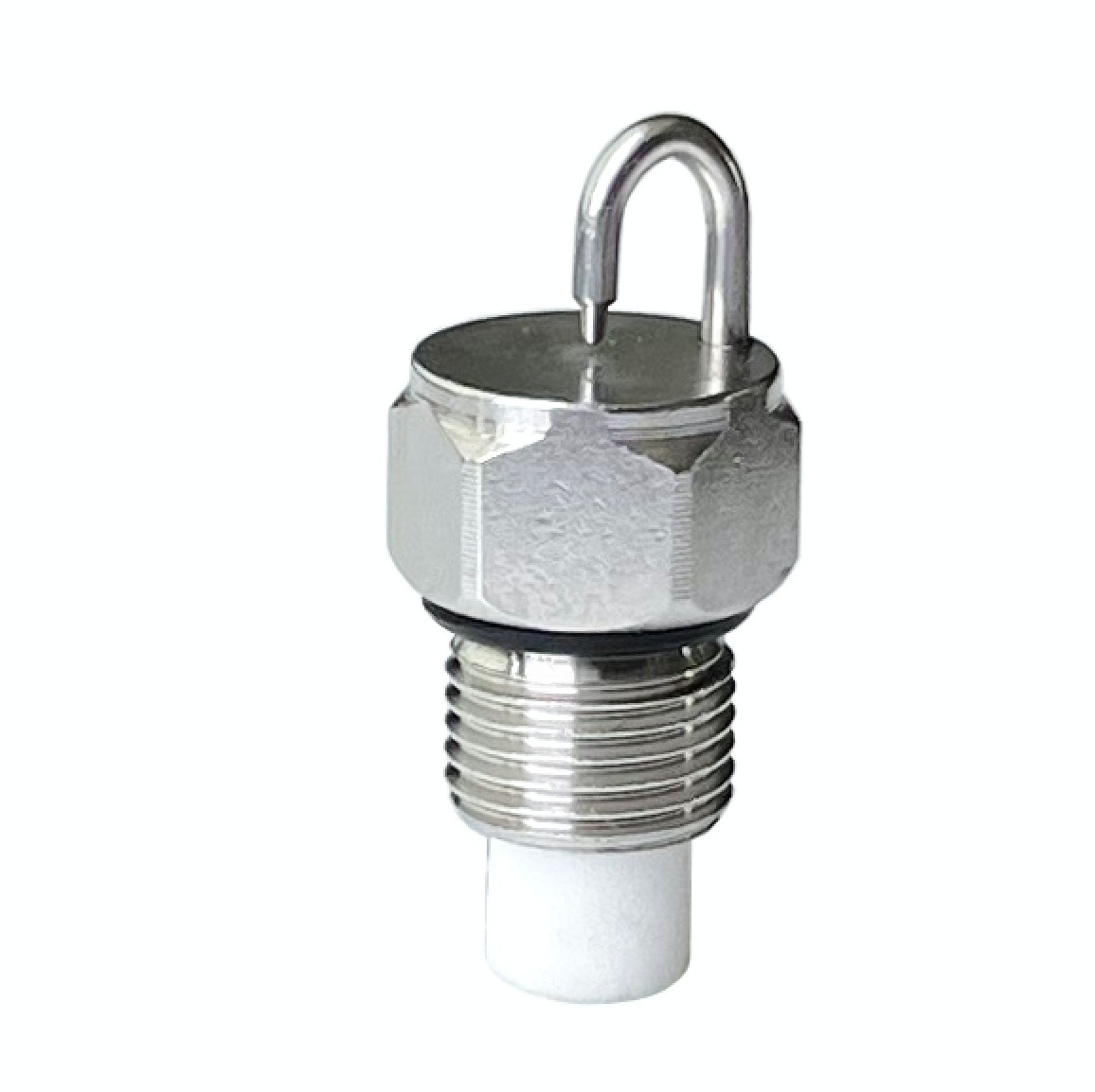 1/8" ruby mist pin type impact 90 degree spray PJ stainless steel SS or PP cotton strainer filter high pressure micro cooling fog nozzle — изображение 2