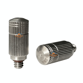 Mist Spraying | SS micro mist nozzle | whole stainless steel and fluorine rubber ring RLD anti-drip removable & cleanable design high pressure fine fog spray