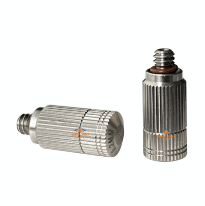 Mist Spraying | SS micro mist nozzle | whole stainless steel and fluorine rubber ring RLD anti-drip removable & cleanable design high pressure fine fog spray — изображение 5