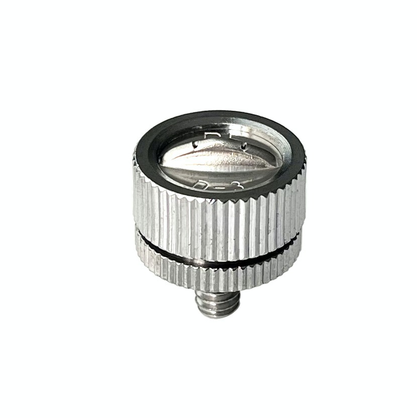 PL D-3, PL D-5, KS K-5 low pressure KB 3/16unc 10/24unc single/double brass plated flat fan micro mist fog nozzle — изображение 3