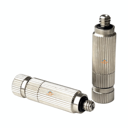 Brass plated micro mist sprayer TLLD SS filter strainer inside anti-drip removable & cleanable design high pressure fine fog nozzle — изображение 2