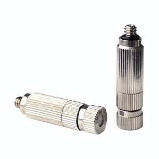 Brass plated micro mist sprayer TLLD SS filter strainer inside anti-drip removable & cleanable design high pressure fine fog nozzle