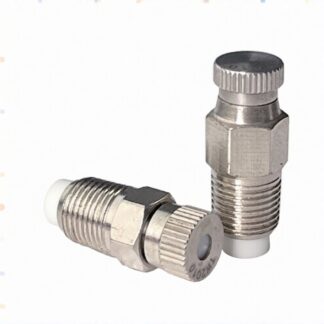1/8" mist spray PLD stainless steel/brass plated removable & cleanable design high pressure micro cooling fog nozzle