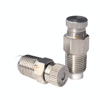 1/8" mist spray PLD stainless steel/brass plated removable & cleanable design high pressure micro cooling fog nozzle