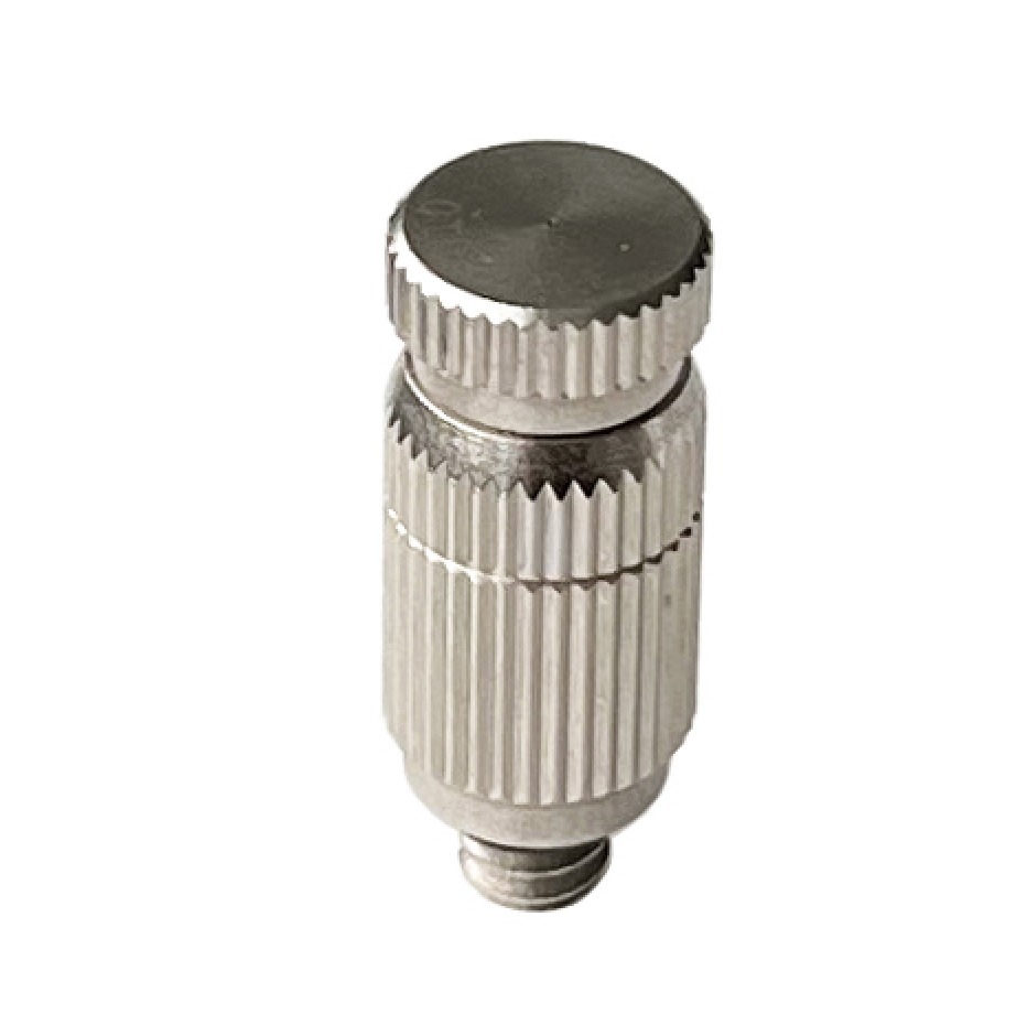 SS stainless steel mist nozzle BLD with 3/16unc, 10/24unc thread anti-drip removable & cleanable high pressure fine fog spray