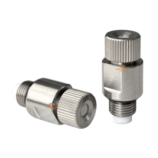 1/8" mist spray QLD stainless steel anti drip and removable & cleanable ceramic insert high pressure low pressure micro cooling fog nozzle