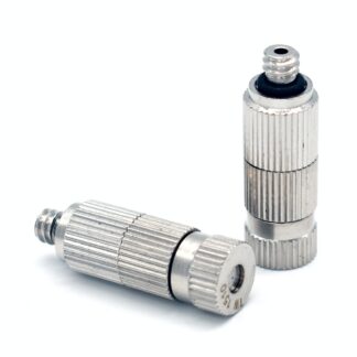 Brass plated mist nozzle TLD anti-drip PP cotton filter removable & cleanable design low pressure or high pressure fine fog sprayer