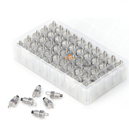 1/8" ruby mist pin type impact 90 degree spray PJ stainless steel SS or PP cotton strainer filter high pressure micro cooling fog nozzle — изображение 4