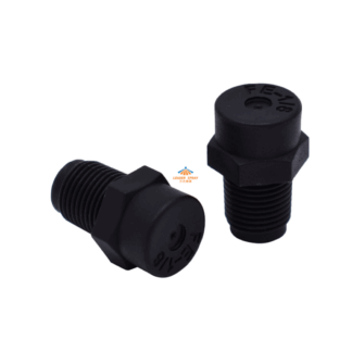 FE 1/8 plastic KW micro sprayer NPT/BSPT 0.25mm, 0.4mm anti-drip full cone mist fog spray nozzle
