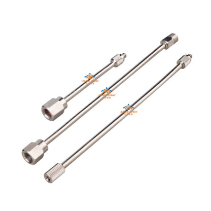 Flexible nozzle extension 3/16unc, 10/24unc, 1/8 inch tube/pipe SS/stainless steel/Brass plated mist/fog system