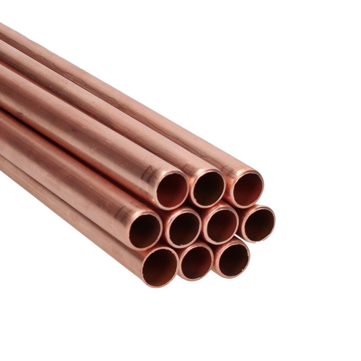 Flexible bronze/brass/red copper 3/8" 9.52mm high pressure garden rain misting cooling system tube/pipe — изображение 3