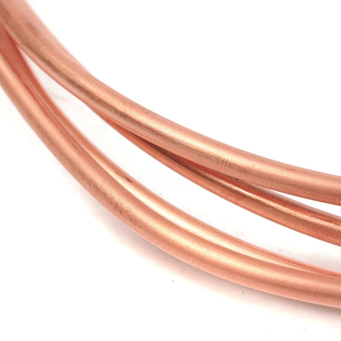 Flexible bronze/brass/red copper 3/8" 9.52mm high pressure garden rain misting cooling system tube/pipe — изображение 2