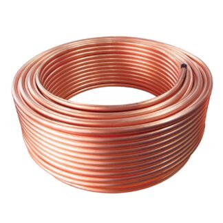 Flexible bronze/brass/red copper 3/8" 9.52mm high pressure garden rain misting cooling system tube/pipe