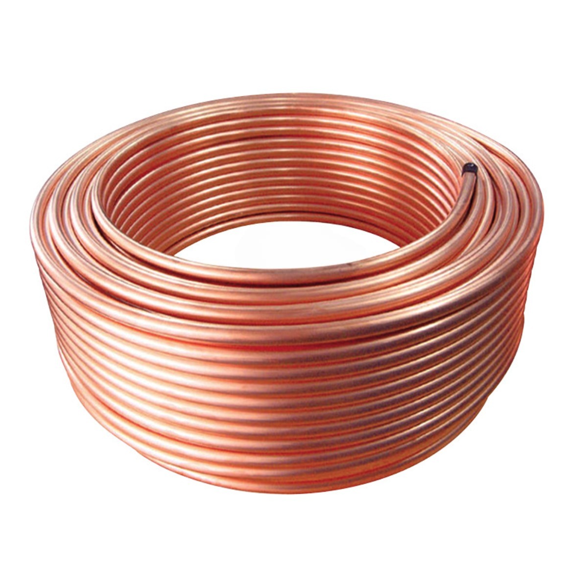Flexible bronze/brass/red copper 3/8" 9.52mm high pressure garden rain misting cooling system tube/pipe