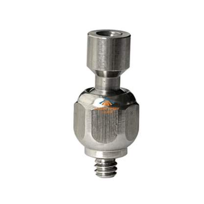 10/24UNC Swivel joint 304SS stainless steel high pressure universal adjustable mist fog nozzle spraying connector — изображение 3