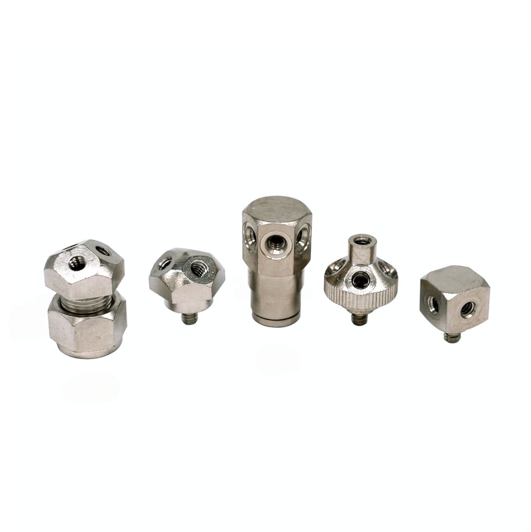 Mist cooling fittings high pressure 3/8" 3 sprayer, 4 sprayer, 5 sprayer 6 sprayer connector base