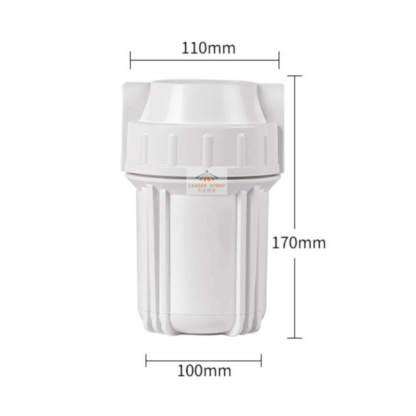 Water purifier PP cotton filter 5 inch 10 inch pre-treatment Pre-filtration water purification equipment mist cooling system filter bottle — изображение 3