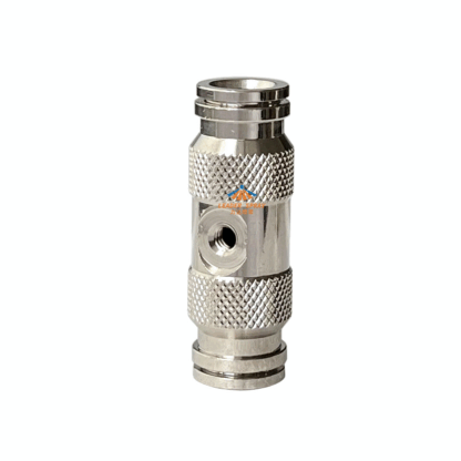 3/8" Knurled Slip lock quick coupling tube connect cross Tee straight line elbow high quality fog mist cooling system fitting and connector joint — изображение 2