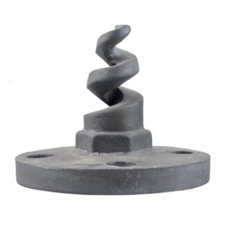 Flanged/flanging Silicone Carbide High temperature Spray water to waste gas pollution control, cooling tower spiral jet nozzle