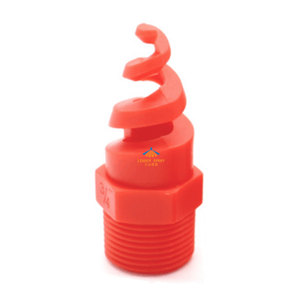 Plastic PP spiral 1/4", 3/8", 3/4", 1", 1-1/2", 2", 3" 60 degree, 90 degree, 120 degree cooling tower hhsj SPJT water jet full cone spray nozzle — изображение 4