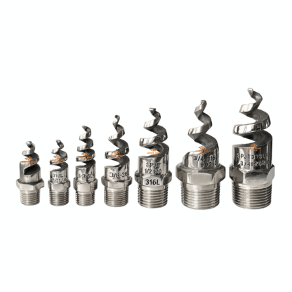 Stainless steel Boat Vessel desulfurization 316SS umbrella wash spraying fire protection helix screw helical spjt spiral nozzle — изображение 5