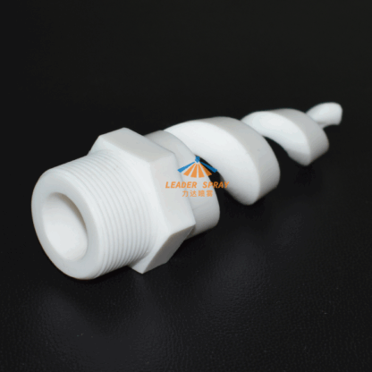 PTFE te-flon customized Acid and alkali corrosion-resistant cooling tower wash / sea water ship/boat sulfur control spiral jet cone nozzle — изображение 5