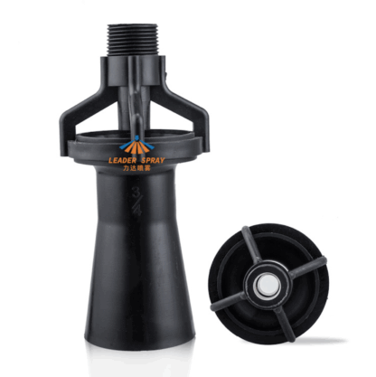 1/4",3/8",1/2",3/4",1",1-1/2" PP plastic trumpet/horn/bugle water tank liquid venturi mixing eductor spray nozzle — изображение 3