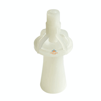 PVDF mixing liquid water 1/4",3/8" bugle water tank liquid venturi eductor spray nozzle