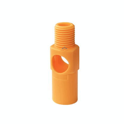 1/8(1/4) inch M003 PP Orange grey color plastic mini tank liquid venturi mixing eductor spray nozzle — изображение 3