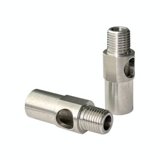 1/4 inch M003 SS stainless steel suspension water liquid stir mixing eductor venturi spray nozzle