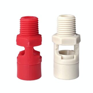 New conditions venturi 1/4 plastic tank pesticide chemical mixing water liquid fluid etching clean spray eductor nozzle