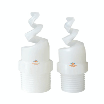 Plastic PP spiral 1/4", 3/8", 3/4", 1", 1-1/2", 2", 3" 60 degree, 90 degree, 120 degree cooling tower hhsj SPJT water jet full cone spray nozzle — изображение 2