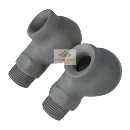Silicon carbide spray 2",3",4",6" inch very large flow rate vortex flanged/thread connection AASE hollow cone nozzle — изображение 2