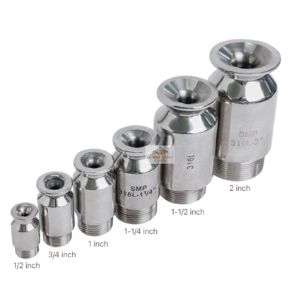 SMP anti clog large flow rate power plant desulfurization, dust removal washing spray solid full cone nozzle — изображение 4