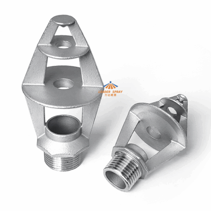 304SS/316SS stainless steel water cooling tower closed counter flow three splash/three-disc flower basket spray sprinkler nozzle — изображение 7