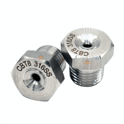 Short type stainless steel/brass wide angle/standard angle full cone wash/cleaning nozzle — изображение 4