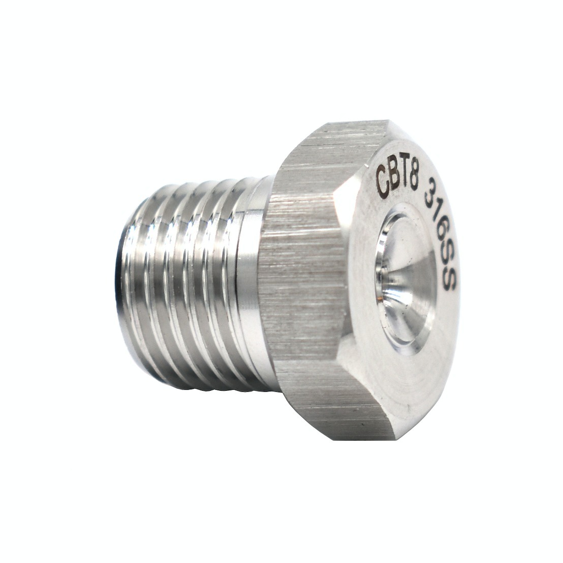 Short type stainless steel/brass wide angle/standard angle full cone wash/cleaning nozzle — изображение 2