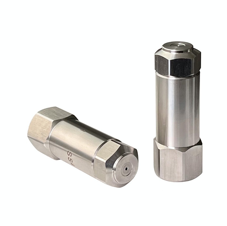 AAZ integral strainer hydraulic without compressor air 1/4" male or female hollow cone round mist spraying nozzle — изображение 6