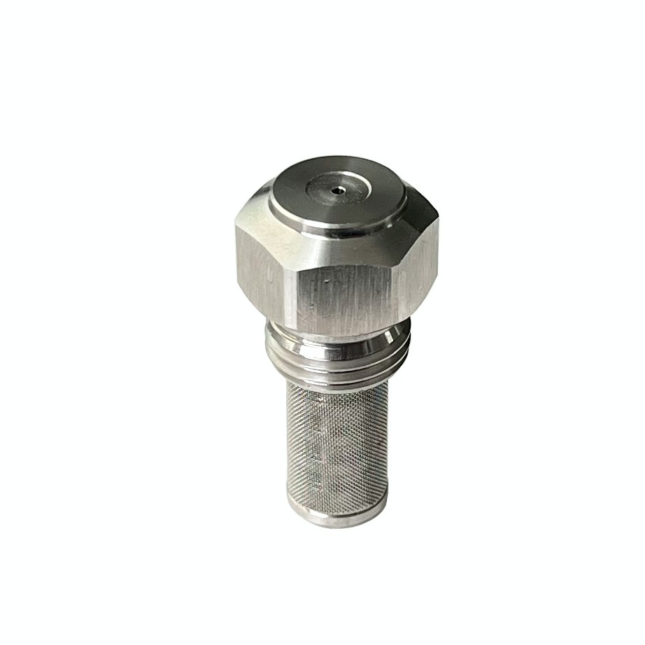 AAZ integral strainer hydraulic without compressor air 1/4" male or female hollow cone round mist spraying nozzle — изображение 5
