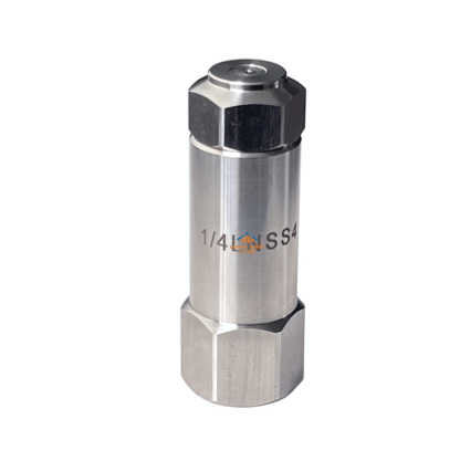 AAZ integral strainer hydraulic without compressor air 1/4" male or female hollow cone round mist spraying nozzle — изображение 2
