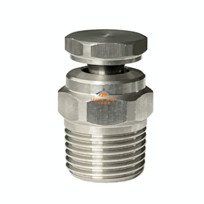 Deflection cap hollow Jet axial in line Brass/SS waste gas air cooling humidify hollow spray nozzle — изображение 2