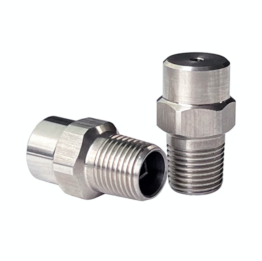 Standard angle solid full cone brass stainless steel spray removal sulfur cleaning the drinking bottle nozzle — изображение 3