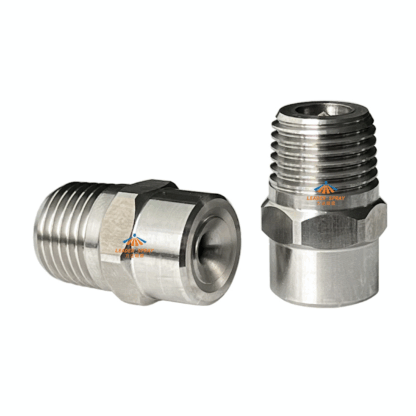 120 degree Full cone Brass 303SS/304SS/316SS spray nozzle wide angle solid jet spray with a X vane — изображение 3