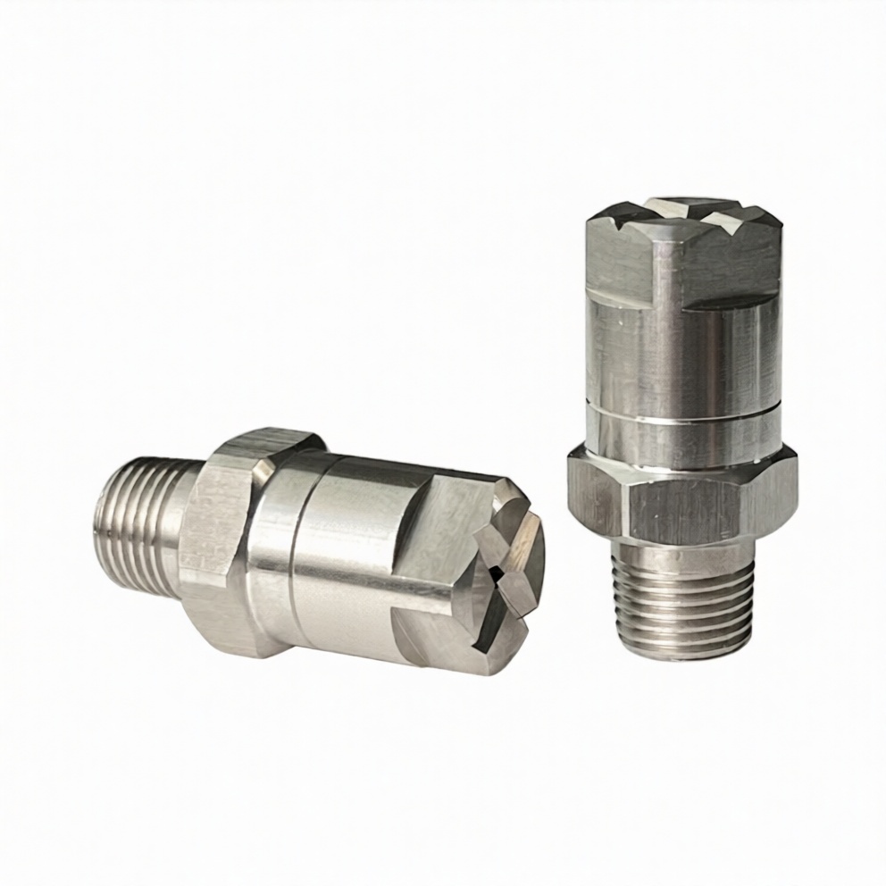 Square solid cone spray stainless steel/Brass removable dust removal cooling cleaning full solid jet nozzle — изображение 4