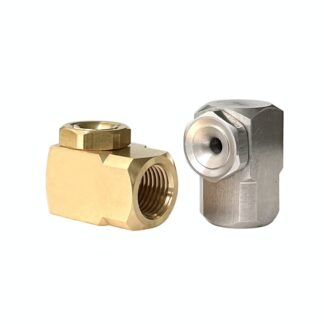 Whirl chamber anti-clog design female thread removable head central Air conditioner/Gas cooling/humidify Hollow cone spray nozzle