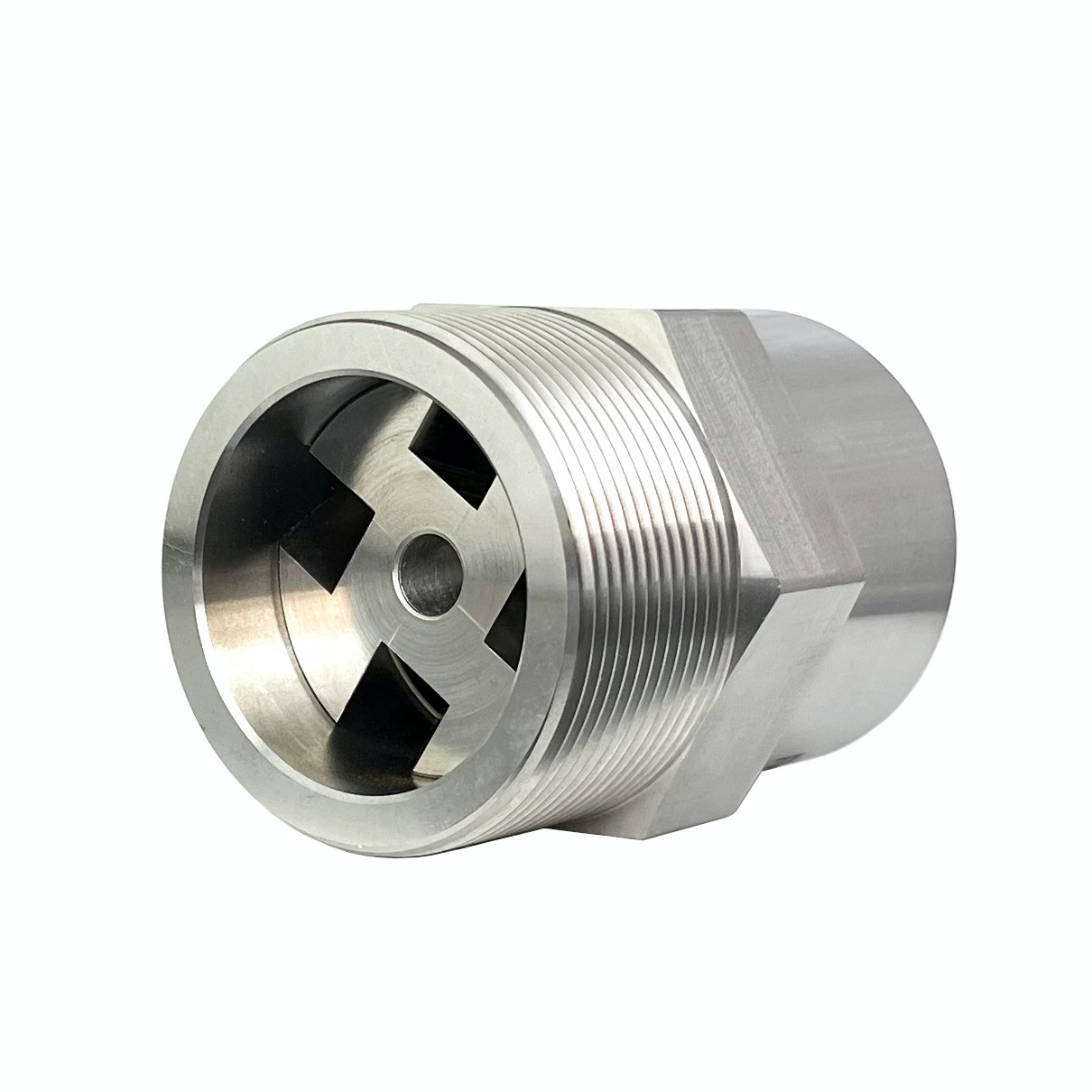 90 degree solid spraying stainless steel/brass vegetable conveyor belt washing/cleaning full cone spray jet nozzle — изображение 5