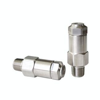 AAZ integral strainer hydraulic without compressor air 1/4" male or female hollow cone round mist spraying nozzle
