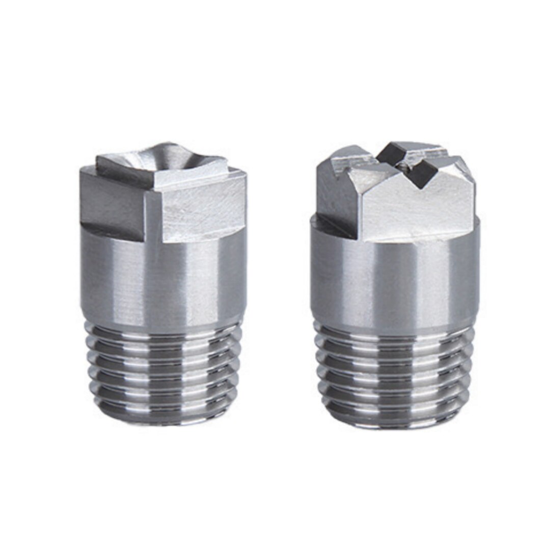Square solid cone spray stainless steel/Brass removable dust removal cooling cleaning full solid jet nozzle