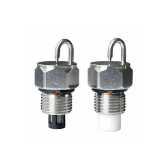 1/8" ruby mist pin type impact 90 degree spray PJ stainless steel SS or PP cotton strainer filter high pressure micro cooling fog nozzle