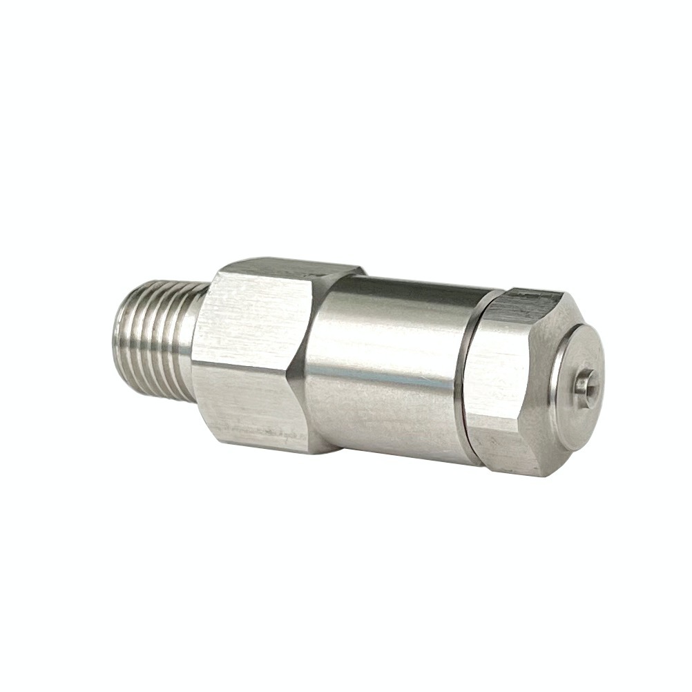 Wide angle AAZ 120 degree spray angle 1/4" male thread SS/Brass stainer/filter mist fog hollow cone nozzle — изображение 2